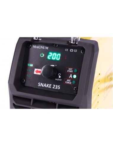 Spawarka Magnum Snake 235 IGBT - zestaw - U I SNA 235-G - Magnum - 6
