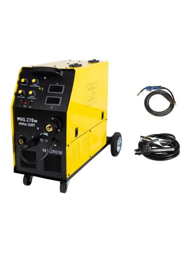 Spawarka Magnum MIG 278 W MMA IGBT - zestaw - U MI 278W MMA-G - Magnum - 4
