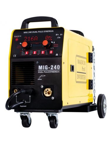 Spawarka Magnum MIG 240 Dual Puls Synergia - zestaw - U MI 240 DP-G - Magnum - 8