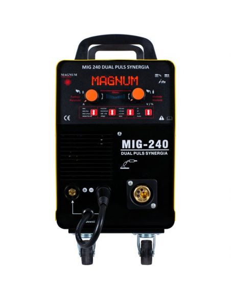 Spawarka Magnum MIG 240 Dual Puls Synergia - zestaw - U MI 240 DP-G - Magnum - 9