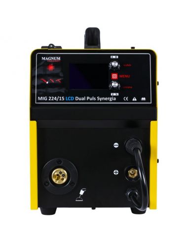 Spawarka Magnum MIG 224/15 LCD Dual Puls Synergia - zestaw - U MI 224 LC15-G - Magnum - 9