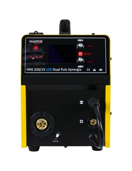 Spawarka Magnum MIG 224/15 LCD Dual Puls Synergia - zestaw - U MI 224 LC15-G - Magnum - 9