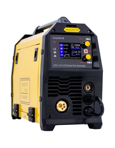 Spawarka Magnum MIG 223 LCD Dual Puls Synergia - zestaw - U MI 223 LCD-G - Magnum - 11