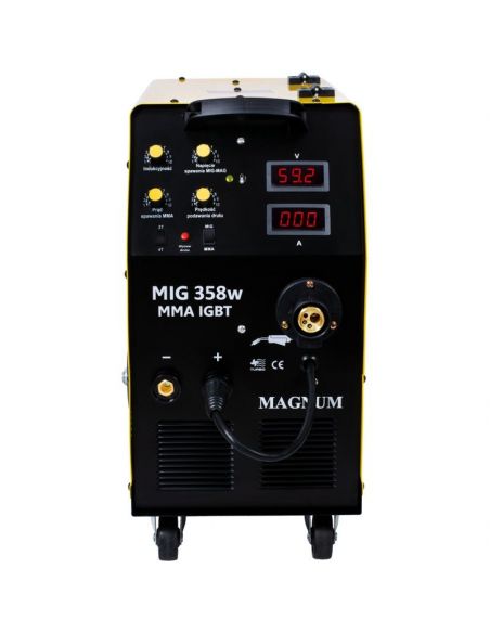 Spawarka Magnum MIG 358 W MMA IGBT - zestaw - U MI 358W MMA-G - Magnum - 5