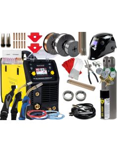 Spawarka Magnum THF MIG 202 Puls AC/DC Synergia LCD - zestaw - U I THF202MIG LCD-G - Magnum - 1