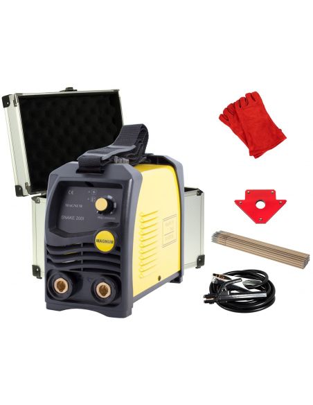 Spawarka Magnum Snake 200 I ND Alu Box - zestaw - U I SNA200IAL-G - Magnum - 2