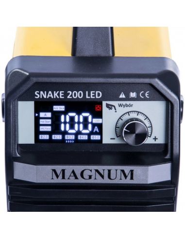 Spawarka Magnum Snake 200 LED - zestaw - U I SNA 200LD-G - Magnum - 6