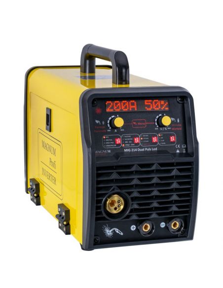 Spawarka Magnum MIG 214 Dual Puls Led II - zestaw - U MI 214 DPL-G - Magnum - 14