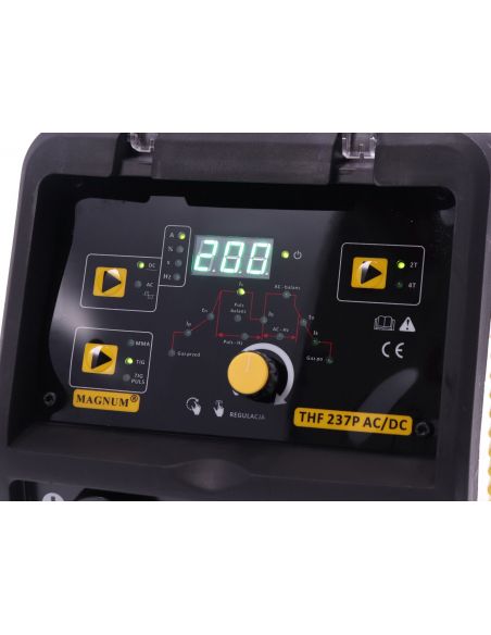 Spawarka Magnum TIG THF 237 Puls AC/DC II - zestaw - U I THF237P_2022-G - Magnum - 7