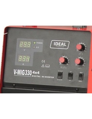 Spawarka Ideal V-MIG 330 4x4 Digital MMA - zestaw - V-MIG330MMA-G - Ideal - 5