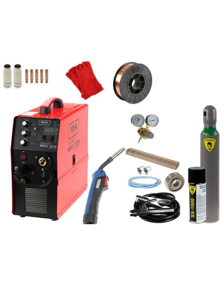 Spawarka Ideal Tecnomig 225 PRO CuSi MMA - TMIG225CUSI-G - Ideal - 3