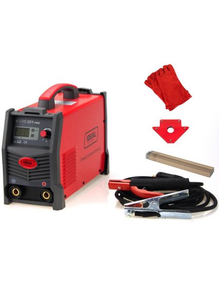 Spawarka Ideal V-ARC 201 PRO - zestaw - V-ARC201-G - Ideal - 2