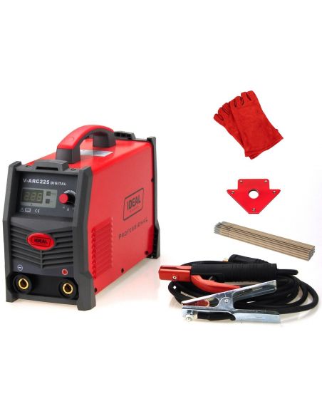 Spawarka Ideal V-ARC 225 Digital - zestaw - V-ARC225-G - Ideal - 2