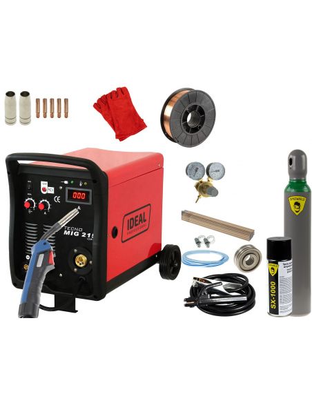 Spawarka inwertorowa Ideal Tecnomig 215 MMA Digital - TMIG215MMA-G - Ideal - 3