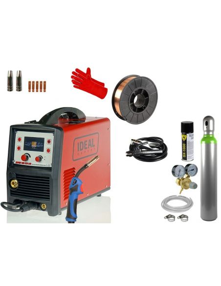 Spawarka Ideal Expert MIG 215 LCD - zestaw - EXMIG215LCD-G - Ideal - 5