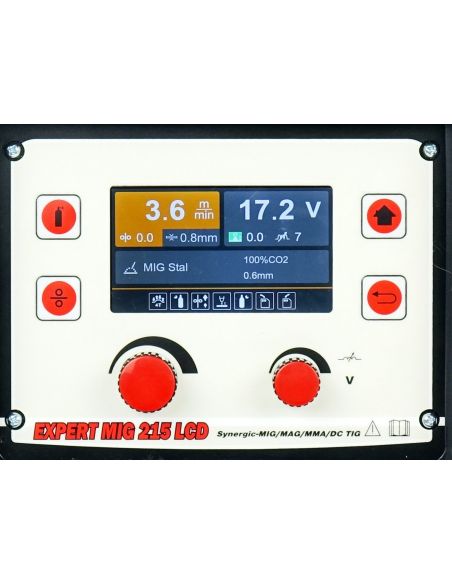 Spawarka Ideal Expert MIG 215 LCD - zestaw - EXMIG215LCD-G - Ideal - 9