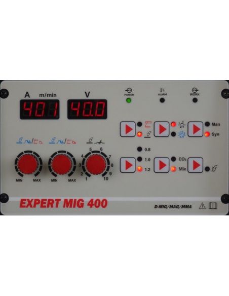 Spawarka Ideal Expert MIG 400 Synergic - zestaw - EXMIG400-G - Ideal - 10