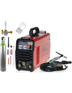 Spawarka inwertorowa Ideal Praktik TIG 202 DC Pulse Digital - zestaw - PTIG202DP-G - Ideal - 3