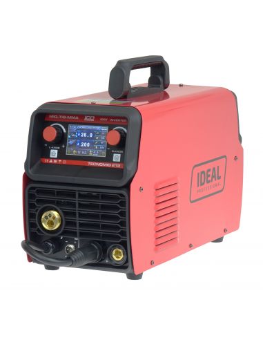 Spawarka Ideal Tecnomig 212 LCD Synergic - zestaw - TMIG212LCD-G - Ideal - 8