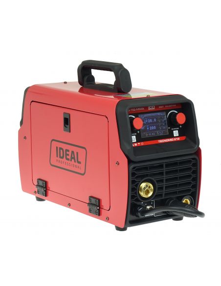 Spawarka Ideal Tecnomig 212 LCD Synergic - zestaw - TMIG212LCD-G - Ideal - 11