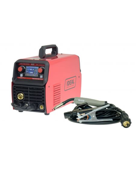 Spawarka Ideal Tecnomig 212 LCD Synergic - zestaw - TMIG212LCD-G - Ideal - 14