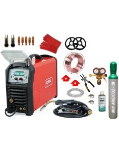 Spawarka Ideal Expert MIG 250 4x4 PFC Synergic - zestaw - EXMIG250PFC-G - Ideal - 2
