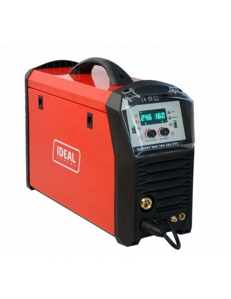 Spawarka Ideal Expert MIG 250 4x4 PFC Synergic - zestaw - EXMIG250PFC-G - Ideal - 9