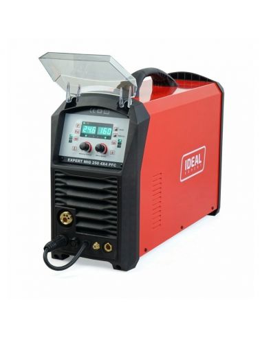 Spawarka Ideal Expert MIG 250 4x4 PFC Synergic - zestaw - EXMIG250PFC-G - Ideal - 10