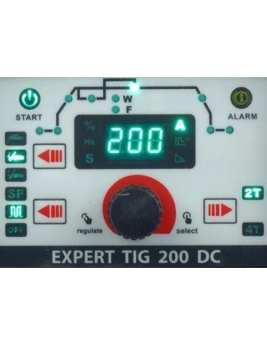 Spawarka Ideal Expert TIG 200 DC Pulse - zestaw - EXTIG200DC-G - Ideal - 9