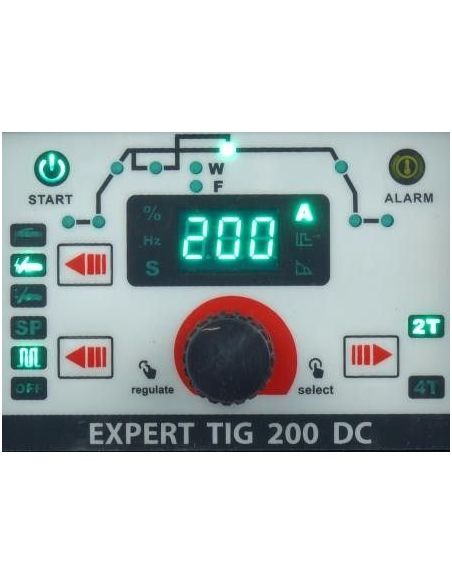 Spawarka Ideal Expert TIG 200 DC Pulse - zestaw - EXTIG200DC-G - Ideal - 9