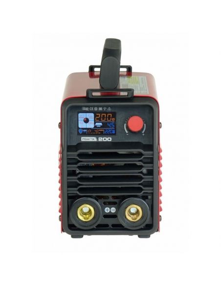 Spawarka inwertorowa Ideal Praktik 200 LCD Synergy - zestaw - PRAKTIK200LCD-G - Ideal - 5