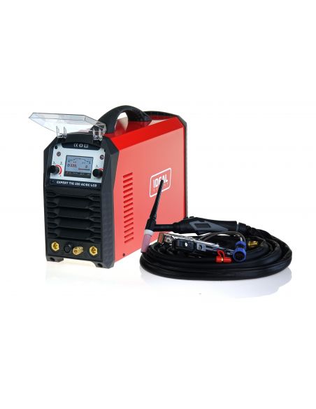 Spawarka Ideal Expert TIG 220 AC/DC Pulse LCD - zestaw - EXTIG220ACLCD-G - Ideal - 6
