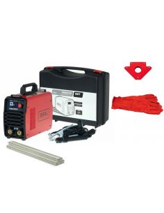 Spawarka inwertorowa Ideal Praktik 220 LCD Synergy - zestaw - PRAKTIK220LCD-G - Ideal - 2