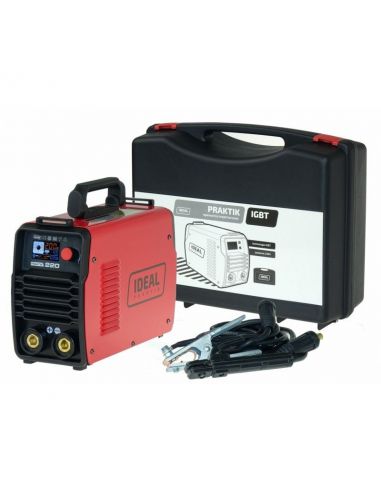 Spawarka inwertorowa Ideal Praktik 220 LCD Synergy - zestaw - PRAKTIK220LCD-G - Ideal - 3