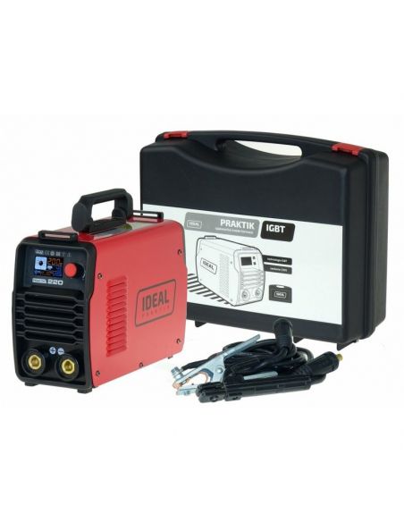 Spawarka inwertorowa Ideal Praktik 220 LCD Synergy - zestaw - PRAKTIK220LCD-G - Ideal - 3