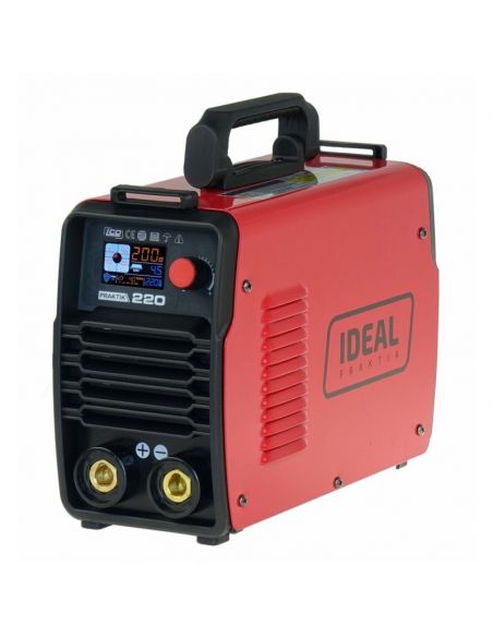 Spawarka inwertorowa Ideal Praktik 220 LCD Synergy - zestaw - PRAKTIK220LCD-G - Ideal - 4