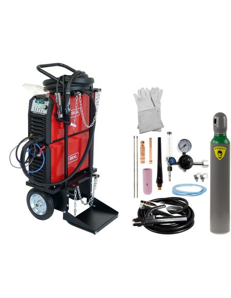 Spawarka Ideal Expert TIG 220 AC/DC Pulse W - zestaw wodny - EXTIG220AW-G - Ideal - 3