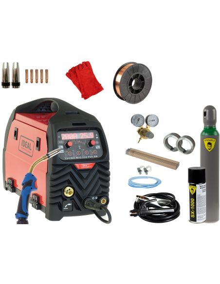 Spawarka Ideal Tecnomig 232 Pulse - zestaw - TMIG232P-G - Ideal - 5