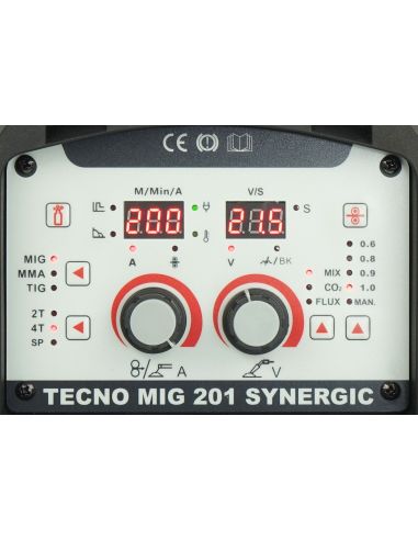 Spawarka Ideal Tecnomig 201 Synergic - zestaw - TMIG201MMA-G - Ideal - 11