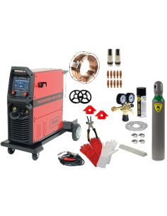 Spawarka Ideal Tecnomig 320 LCD Synergic - zestaw - TMIG320LCD-G - Ideal - 4