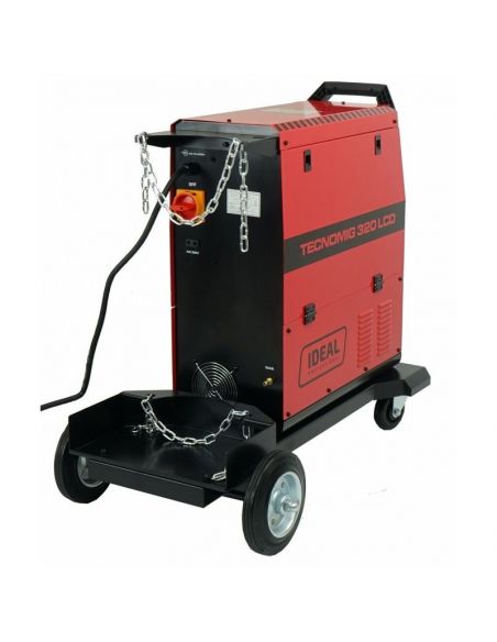 Spawarka Ideal Tecnomig 320 LCD Synergic - zestaw - TMIG320LCD-G - Ideal - 12
