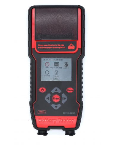 Tester akumulatorów Ideal BDT7000 (cyfrowy z drukarką) 12/24 V - BDT7000 - Ideal - 3