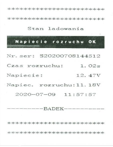 Tester akumulatorów Ideal BDT7000 (cyfrowy z drukarką) 12/24 V - BDT7000 - Ideal - 9