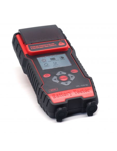 Tester akumulatorów Ideal BDT7000 (cyfrowy z drukarką) 12/24 V - BDT7000 - Ideal - 10
