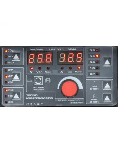 Spawarka Ideal Tecnomig 203 Synergic VRD + TIG - zestaw - TMIG203MMATIG-G - Ideal - 11