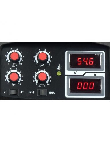 Spawarka Ideal Tecnomig 280 4x4 Digital MMA - zestaw - TMIG280V2-G - Ideal - 7