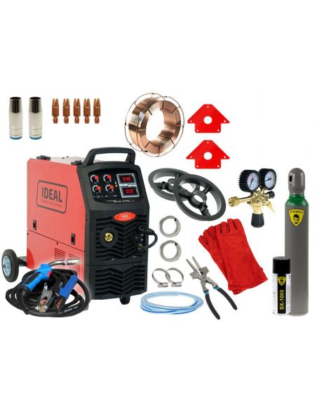 Spawarka Ideal Tecnomig 330 4x4 Digital MMA - zestaw - TMIG330V2-G - Ideal - 2