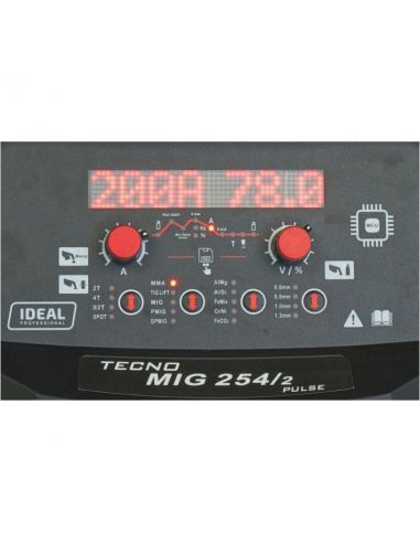 Spawarka Ideal Tecnomig 254/2 Pulse - zestaw - TMIG254/2P-G - Ideal - 9