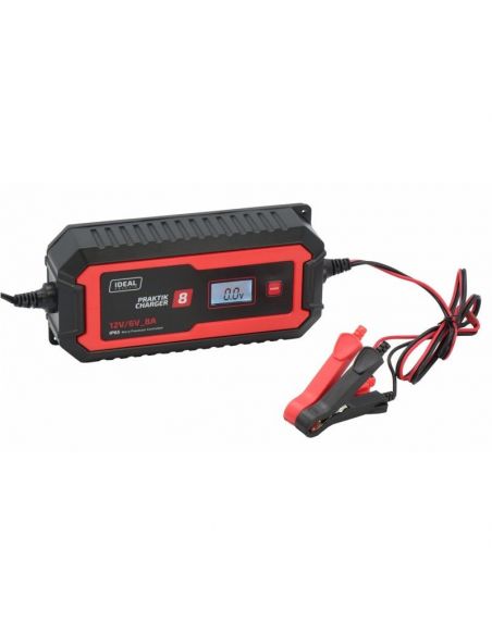 Prostownik Ideal Praktik Charger 8 LCD 6/12 V - PCHARGE8 - Ideal - 2