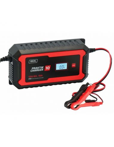 Prostownik Ideal Praktik Charger 10 LCD 6/12 V - PCHARGE10 - Ideal - 3